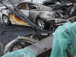 خودروهای در آتش 2014!